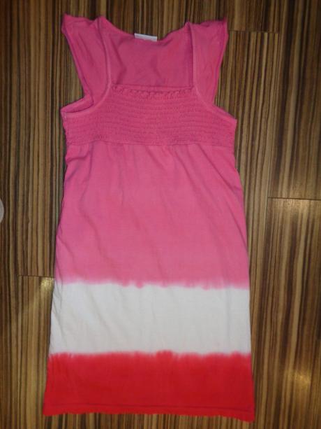 Pěkné bavlněné šaty - batikované, 152