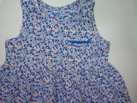 Bavlněné, drobně květované šaty vel. 92, marks & spencer,92