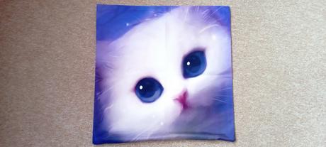 Povlak na polštářek "kočička", 