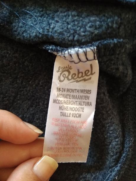 Little rebel - mikina vel.86/92, rebel kids,92