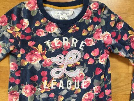 Bavlněné šaty s dlouhým rukávem zn.hm vel.122/128, h&m,128