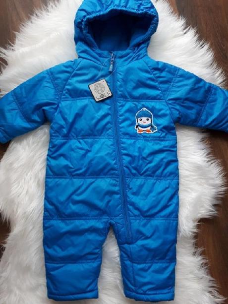 Dětská kombinéza zateplená flísem wolf, výprodej, wolf,74