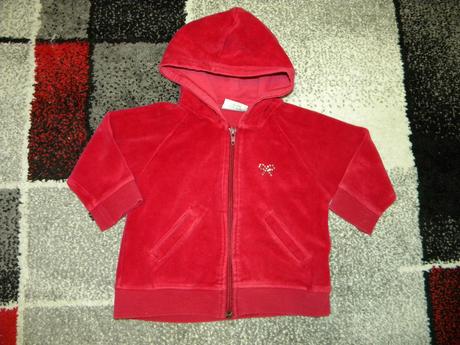 Sametová mikina zn.next vel.86, next,86