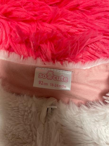 Dívčí chlupatá vesta so cute 92, pepco,92