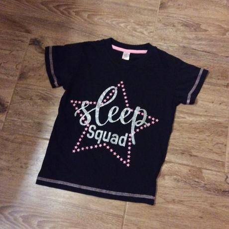 Bavlněné tričko se třpytkatým nápisem, matalan,122