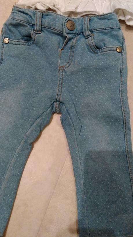 Tunika a džínové leginy, dopodopo,68