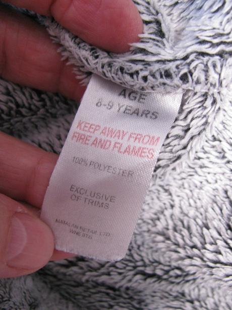 Perfektní fleecový overal s kapucí na spaní, matalan,134