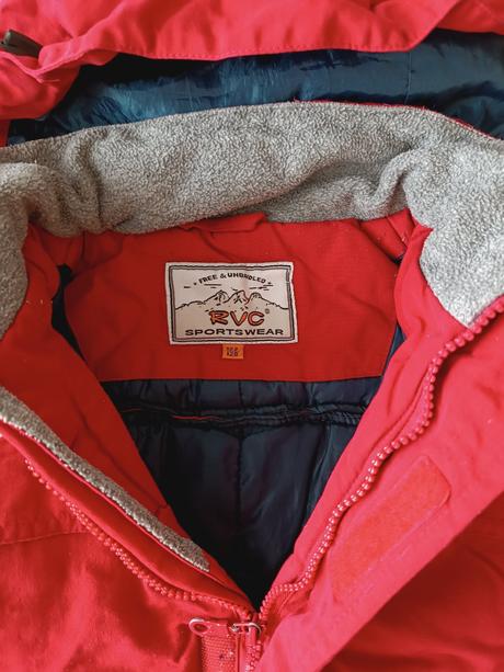 Dětská zimní bunda rvc, 122