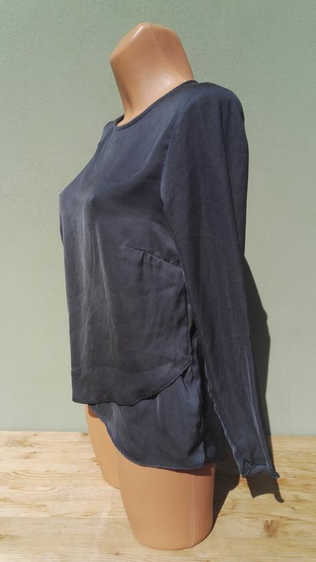 Lehká šedá halenka blůzka h&m - vel.34, h&m,34
