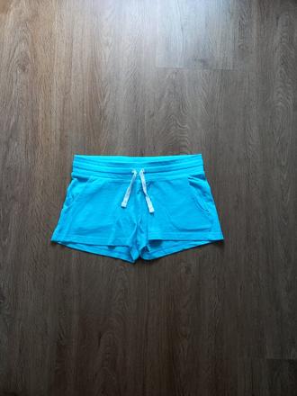 Světle modré kraťasy, h&m,164
