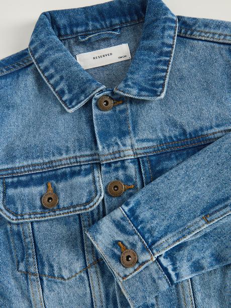 Riflová bunda klučičí džíska tmavá nebo světlá, reserved,134