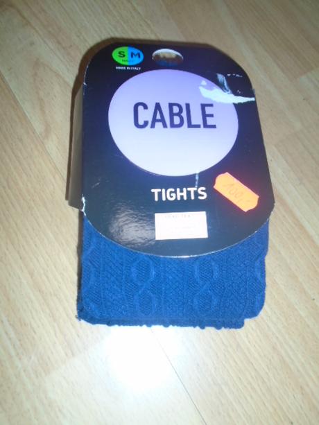 Punčocháče modré vel s/m, s