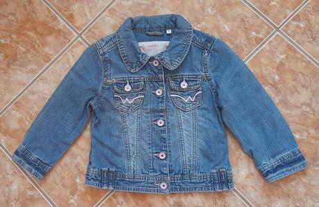 Dívčí riflová bundička vel.98, 98