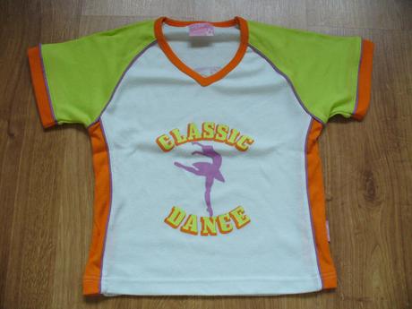 Tričko na cvičení - bavlna vel. 128, 128