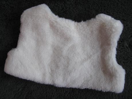 Luxusní kožešinová vestička mantaray v.0-3 měs., 62