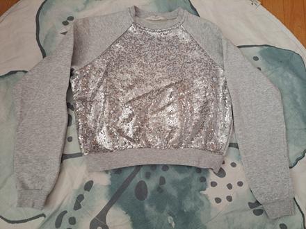 Mikina s flitry, h&m,170