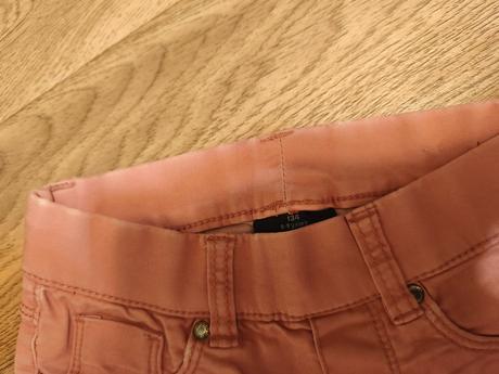 Starorůžové džegíny slimky, takko,140