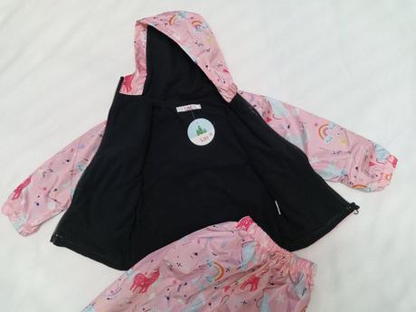 Nepromokavý termo set jednorožci, 92/98, 92 / 98