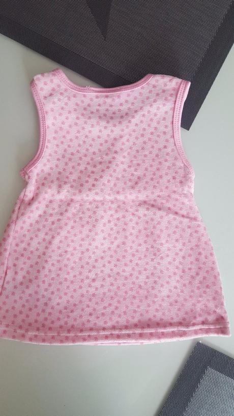 Nové růžové mimi šaty ergee vel. 62, ergee,62