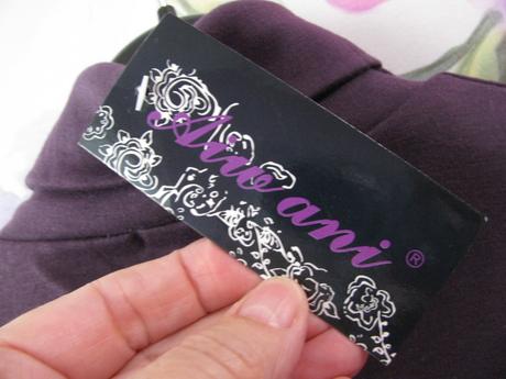 Dívčí fialový pružný rolák, 140