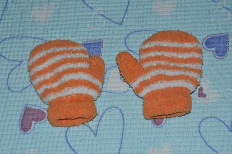 Palcové rukavičky s kytkama 86/92/98, 92