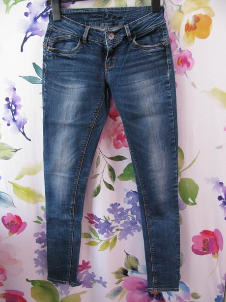 Přiléhavé elastické džíny skiny,krátký sed-timeout, timeout,s