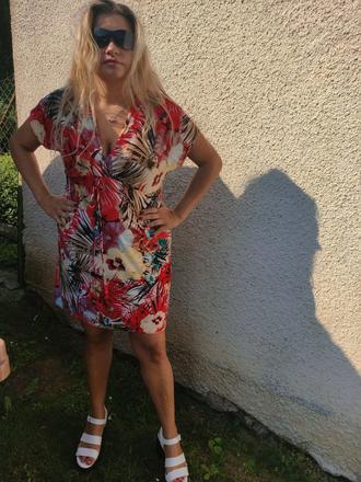 Letní šaty - vel 46, 46