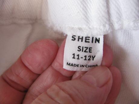 Cargo dívčí bílé kalhoty,volný střih, 152