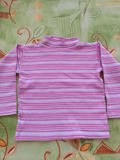 Dívčí tričko dlouhý rukáv, 86