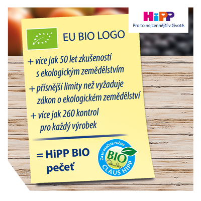 Vše, co vás zajímá o příkrmech HiPP