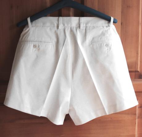 Bílé pánské kraťasy - šortky gabicci vel.m, m