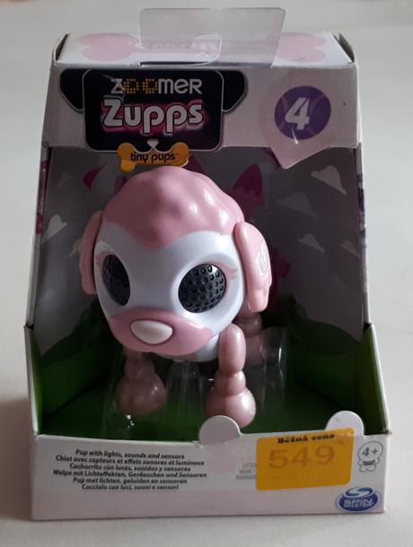 Zoomer zupps interaktivní štěňátko - jellybean,