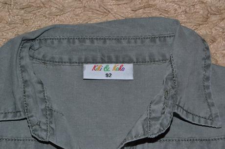 Košile s rolo rukávem, kiki&koko,92