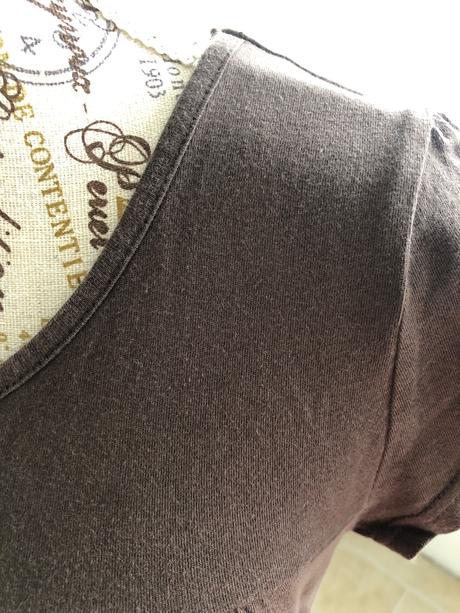 Hnede tricko m/l, clockhouse,l