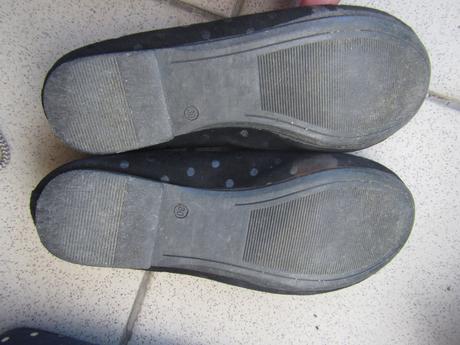 2x balerínky puntík, h&m,30