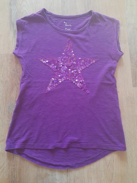 7x tričko, krátký rukáv, vel 122/128, 122