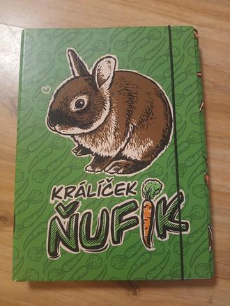 Desky na sešity ňufík a3, tary youtuber,