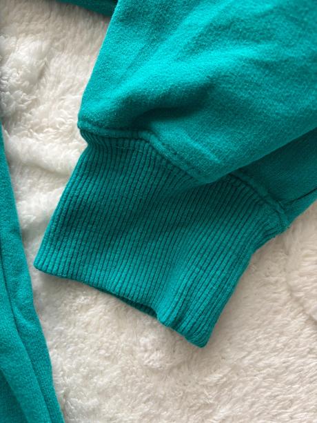 K1/ mikina zelená tyrkysová- v.134/140, yigga,134