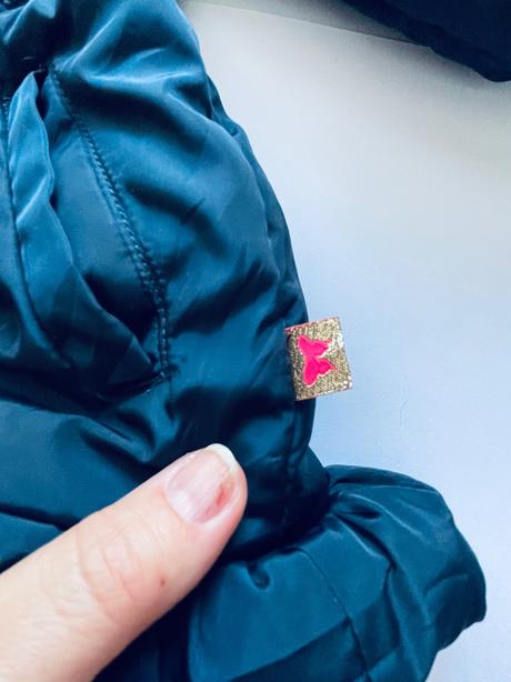 Bundička zimní modré barvy - v.6/9 měs, 74