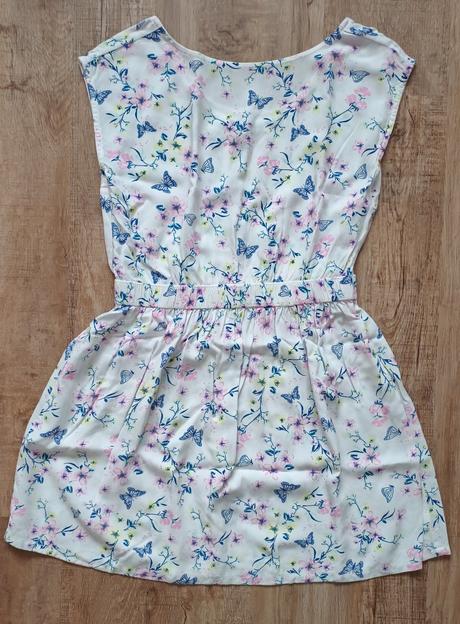 Lehké plátěné šaty vel. 140, 140