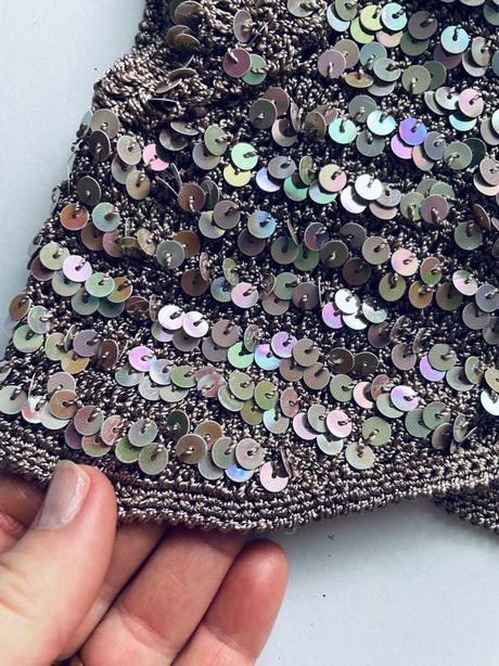 Bolérko hačkované s flitri next - v.7/8 let, next,128