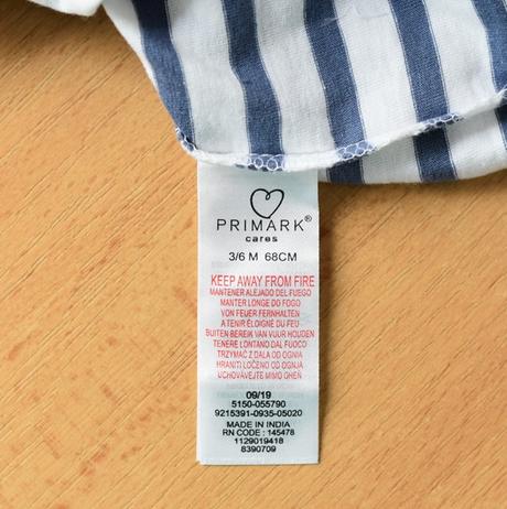 Tričko vel. 3 - 6 m, primark,68