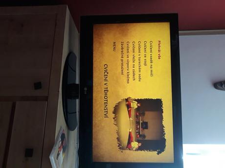 Dvd cvičení pro těhotné,