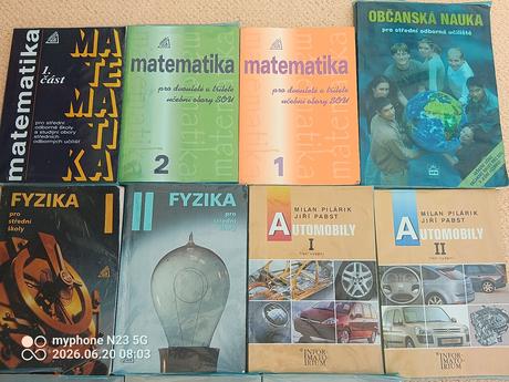 Literatura "automechanik opravář" na 3lety obor",