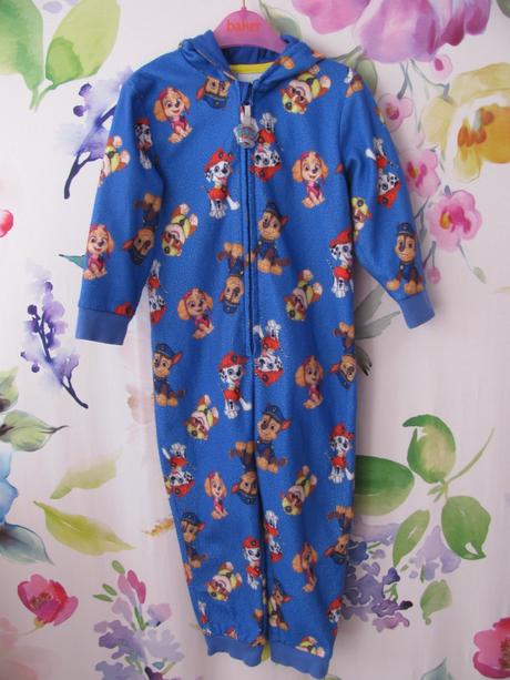 Fleecový overal na spaní paw patrol, 104