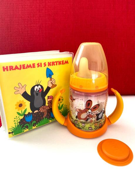 Nuk hrneček na učení s oušky 150ml + první knížka, nuk