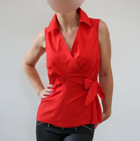 Sytě oranžová košile s vázačkou elementz vel.m, m