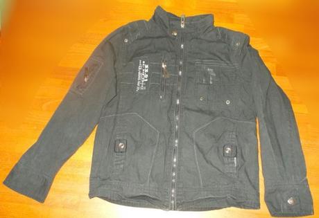 Chlapecká jarní bunda černá rebel, rebel,152