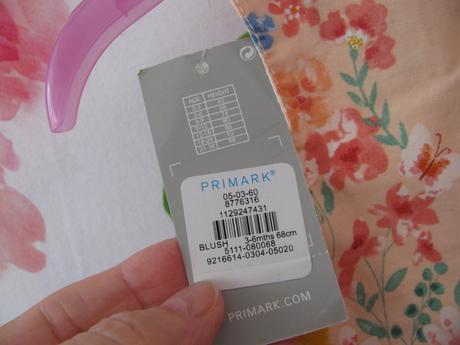 Krásné letní květové šatičky vel.3-6 měs., primark,68