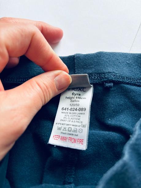 Legíny modré next - v.6 let, next,116